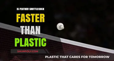 Shuttlecock Showdown: Feather vs Plastic