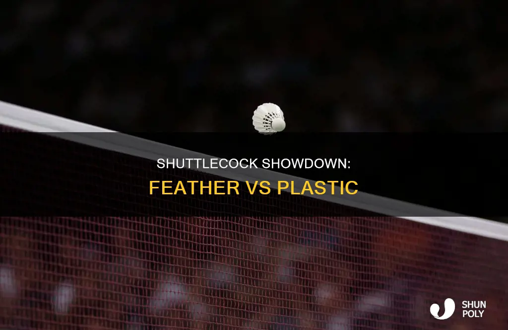 is feather shuttlecock faster than plastic