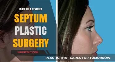 Is Fixing a Deviated Septum Considered Plastic Surgery?