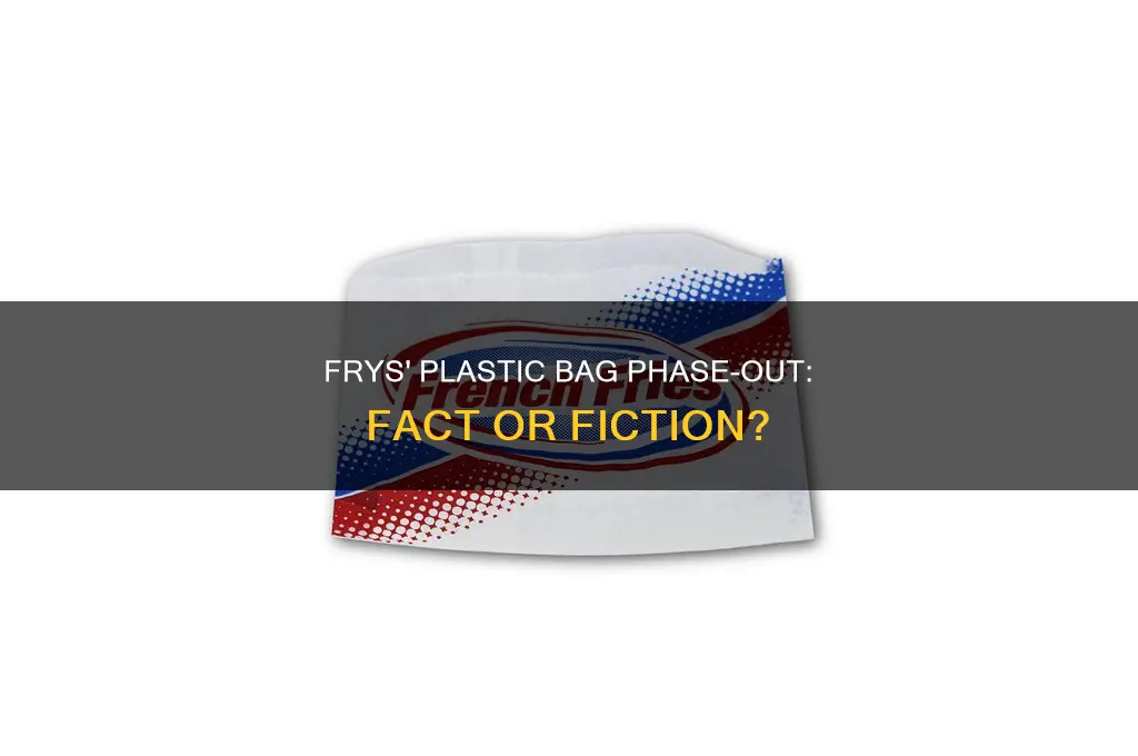 is frys really doing away with plastic bags