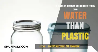Glass Containers: Better for Cold Water Storage?