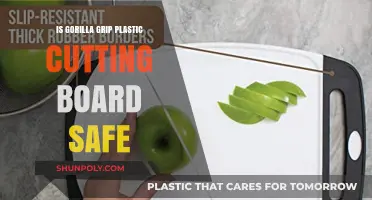 Is Gorilla Grip Plastic Cutting Board Safe for Kitchen Use?