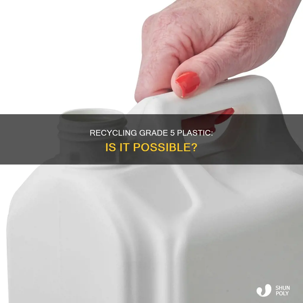 is grade 5 plastic recyclable