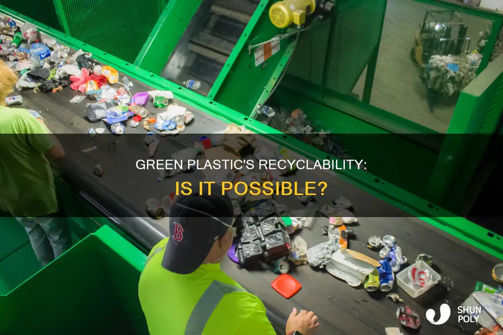 is green plastic recyclable