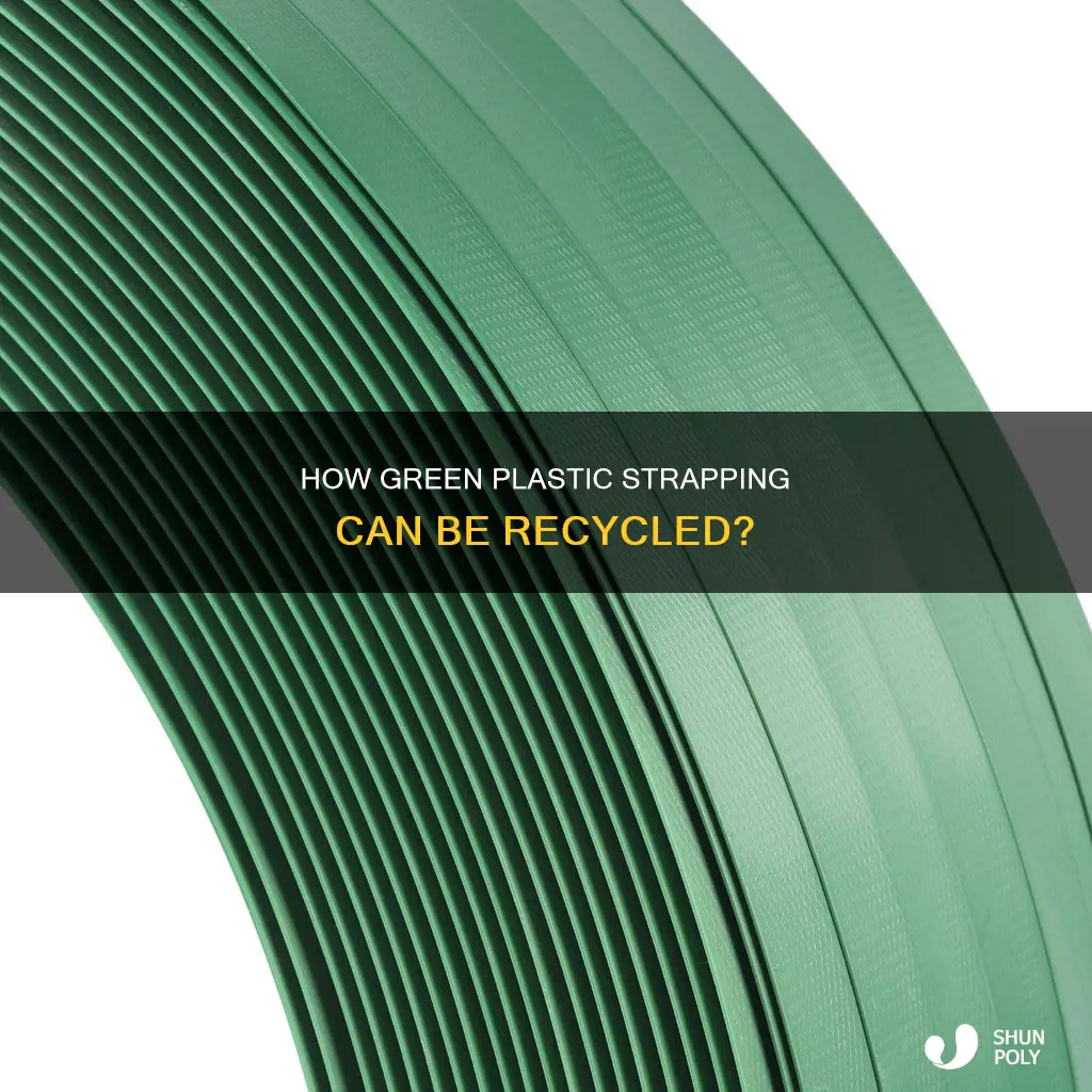 is green plastic strapping recyclable