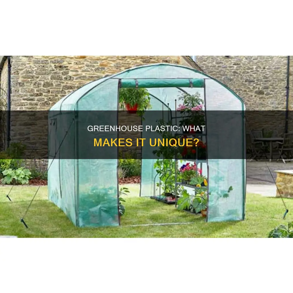 is greenhouse plastic different from regular plastic
