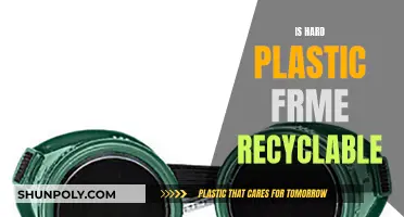 How to Recycle Hard Plastic Frames?
