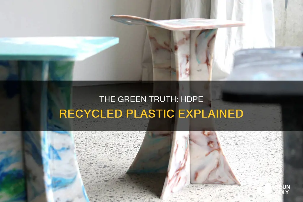 is hdpe recycled plastic