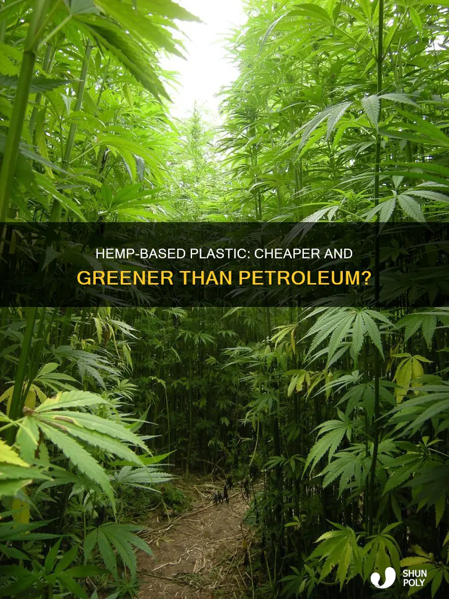 is hemp based plastic cheaper than petroleum
