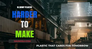 Is Hemp Plastic Harder to Make Than Traditional Plastics?