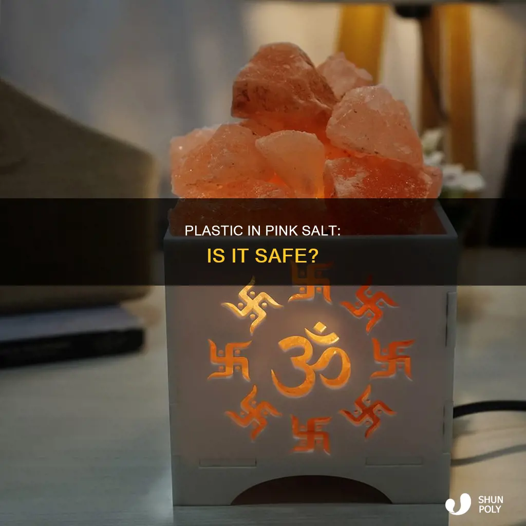 is himalayan pink salt contaminated with plastic