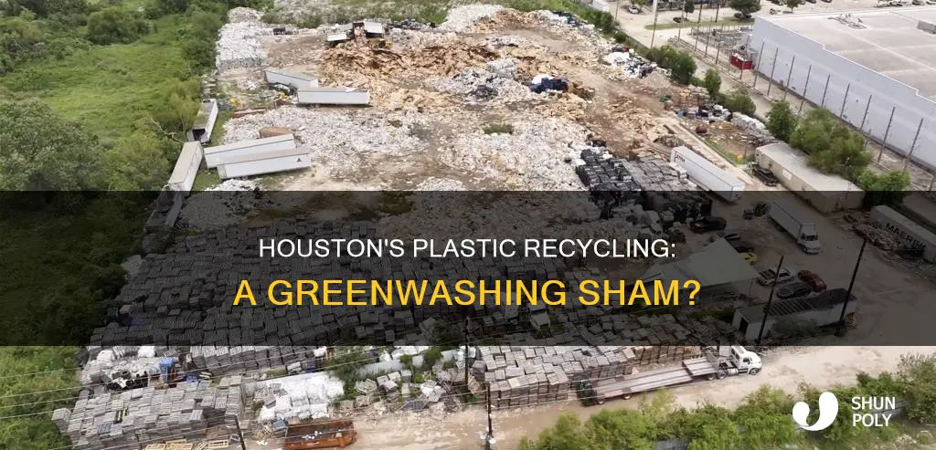 is houston not really recycling plastic