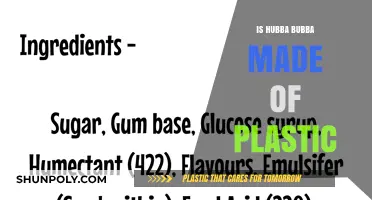 Is Hubba Bubba Gum Made of Plastic? Uncovering the Truth