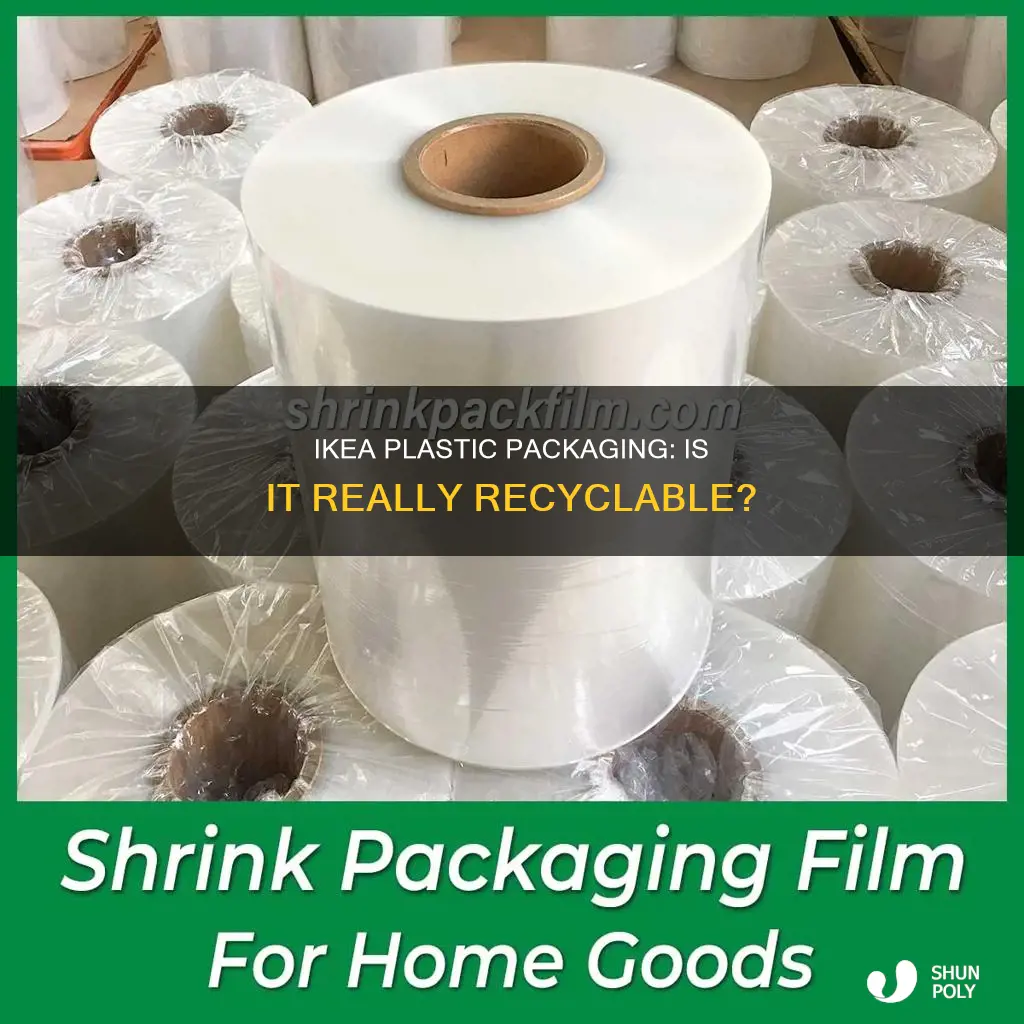 is ikea plastic pacaging recyclable