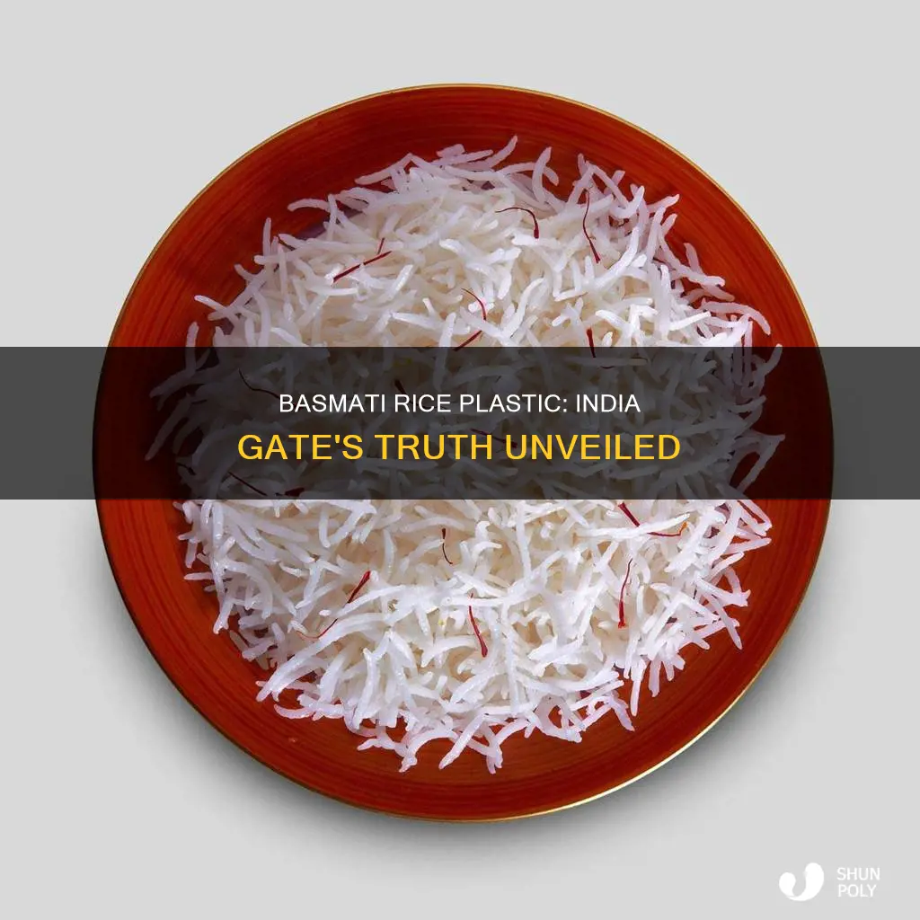 is india gate basmati rice plastic