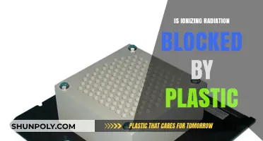 How Plastic Interacts with Ionizing Radiation