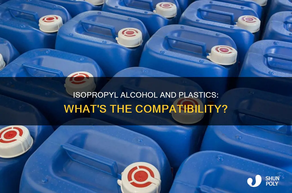 is isopropyl alcohol compatibility with plastics