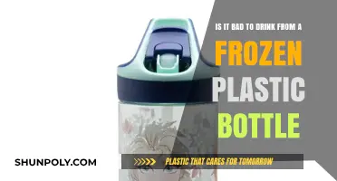 Frozen Plastic Bottles: Safe to Drink or Health Hazard?
