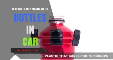 Plastic Water Bottles in Your Car: Health Risks and Safety Tips