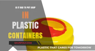 Plastic Containers and Soup: Safe or Not?