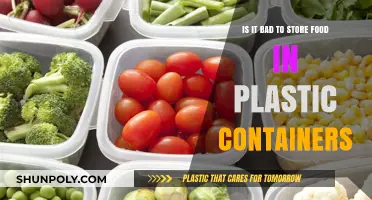 Plastic Containers: Safe Food Storage?