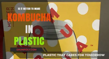 Plastic vs. Glass: Which is Best for Brewing Kombucha?