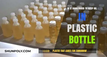 Is Storing Oil in Plastic Bottles a Health Hazard?