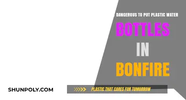 Bonfire Safety: Are Plastic Water Bottles a Hazardous Addition?