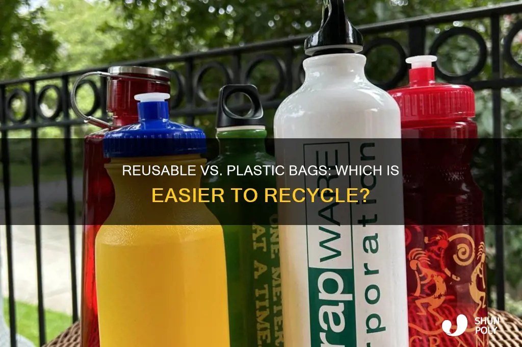 is it easier to recycle reusable bags or plastic bags