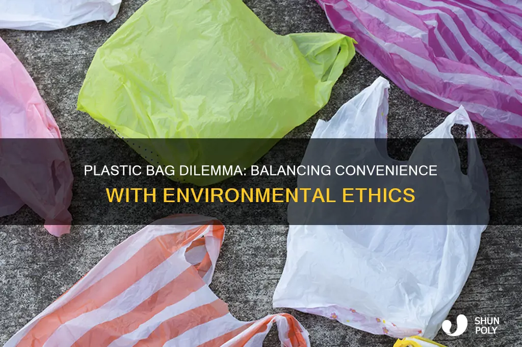 is it ethical to use plastic bags