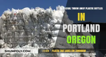 Portland, Oregon: Legal Guidelines for Disposing Plastic Bottles Explained