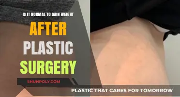 Post-Plastic Surgery Weight Gain: Normal or Cause for Concern?