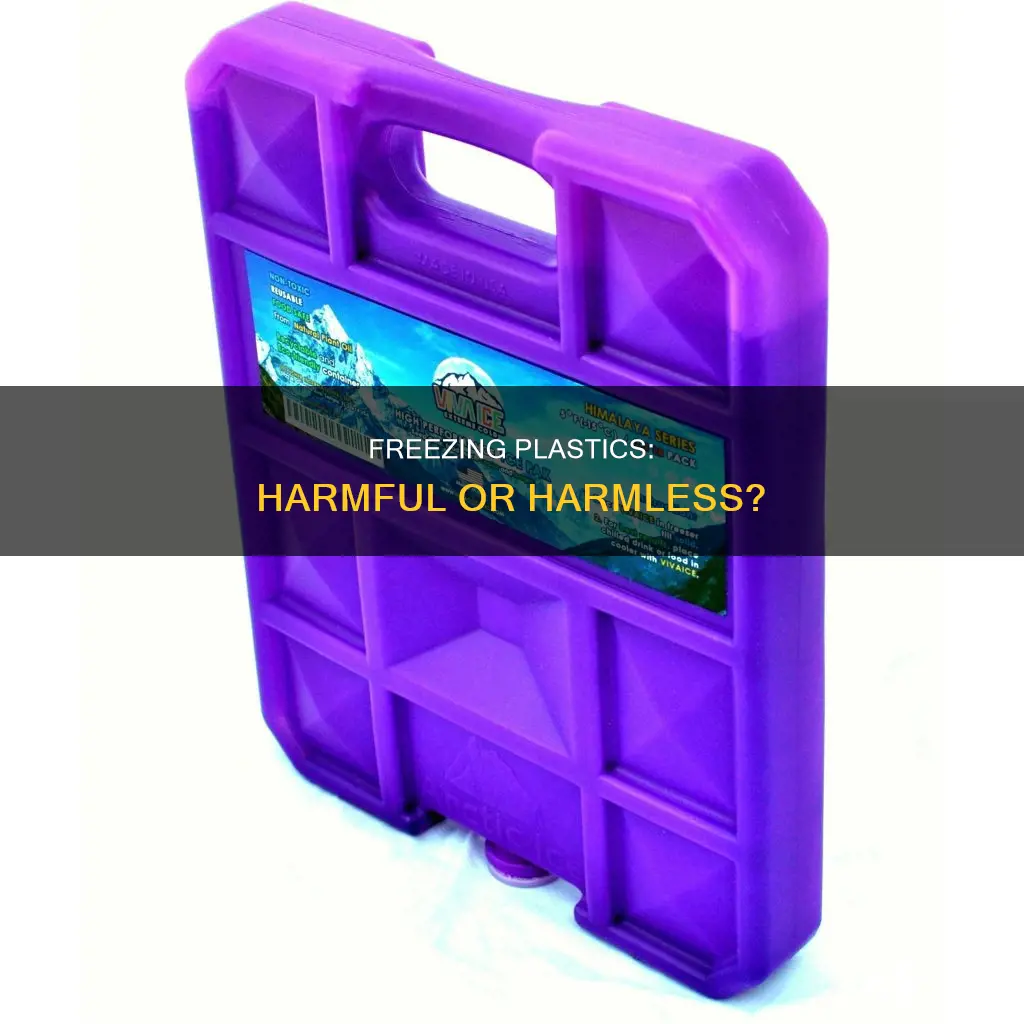 is it ok if plastic freezes