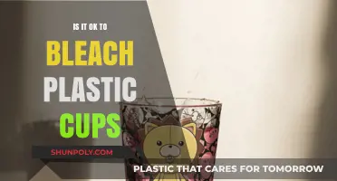 Plastic Cups and Bleach: Safe or Not?