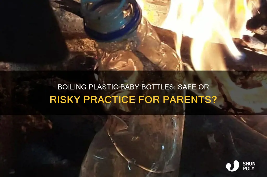is it ok to boil plastic baby bottles