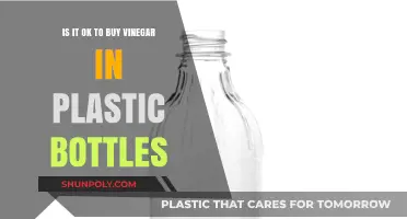 Is Buying Vinegar in Plastic Bottles Safe and Sustainable?
