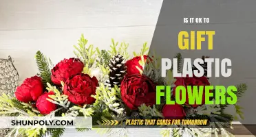 Plastic Flowers: Gift or Gaffe?