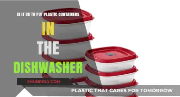 Plastic Containers: Dishwasher Safe or Not?
