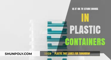 Storing Books: Plastic Containers – Good or Bad?