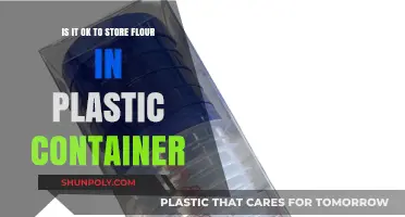 Storing Flour: Plastic Containers, Safe or Unsafe?