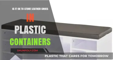 Storing Leather Shoes: Plastic Containers – Yay or Nay?