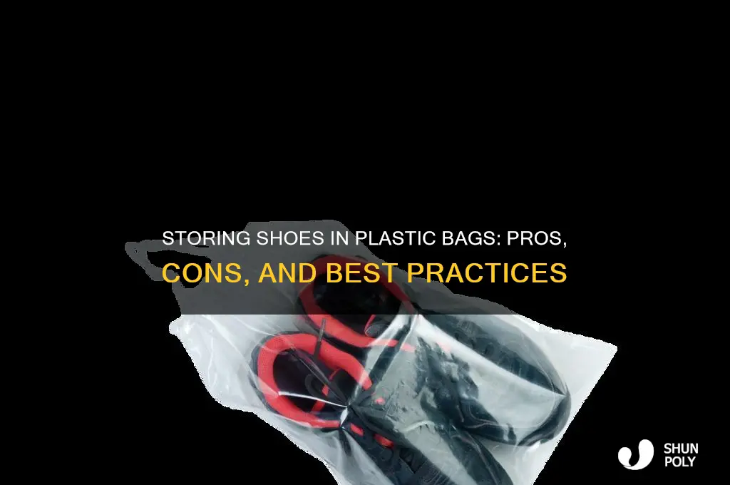 is it ok to store shoes in plastic bags