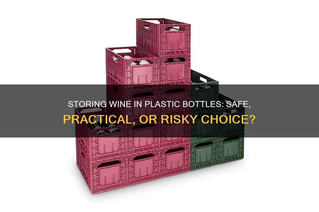 is it ok to store wine in plastic bottles
