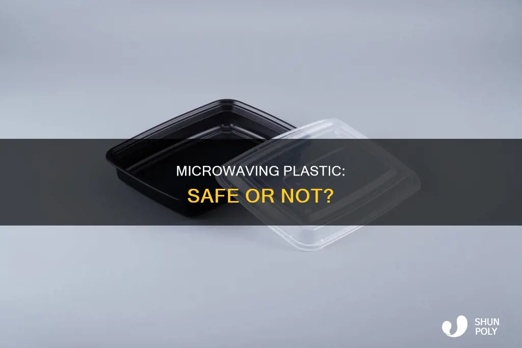 is it okay to microwave plastic container for 30 seconds