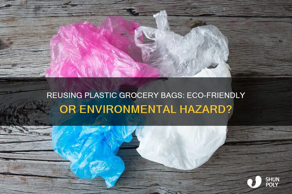 is it okay to re-use plastic grocery bags