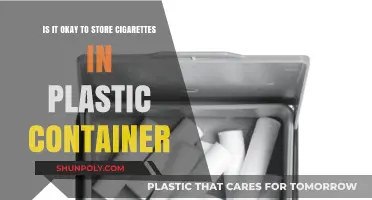 Plastic Containers for Cigarettes: Good or Bad?