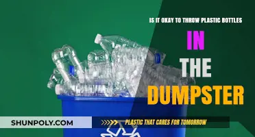 Dumpster Dilemma: Are Plastic Bottles Trash or Recyclable?