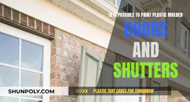 Painting Plastic Doors and Shutters: A Viable Option?