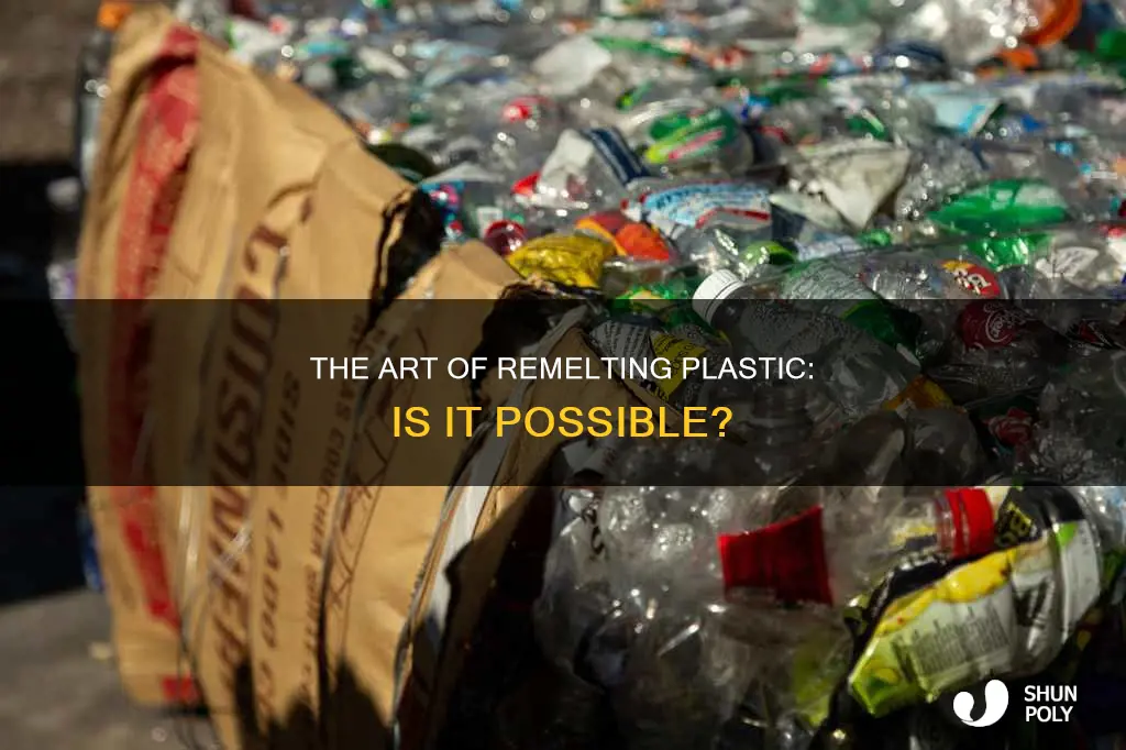 is it possible to remelt plastic