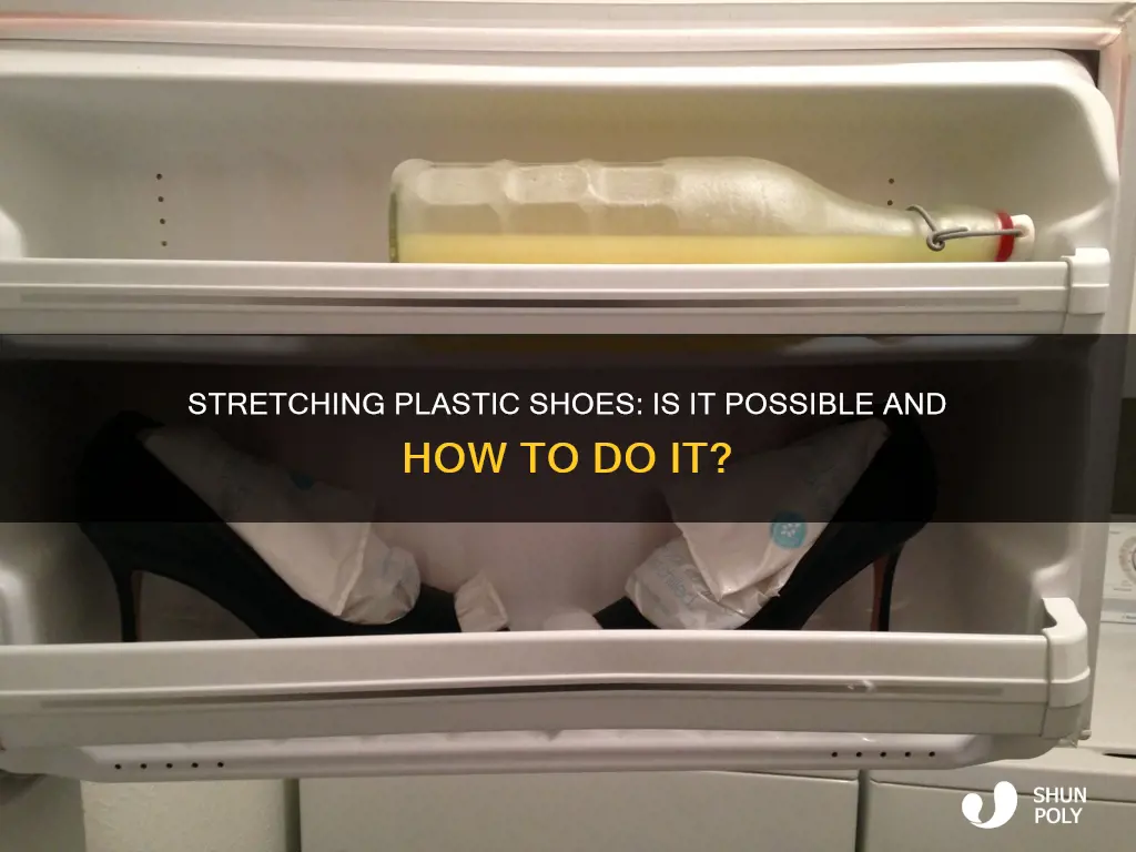 is it possible to stretch plastic shoes
